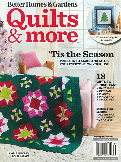 Better Homes & Gardens - Quilts & More - Winter 2023
