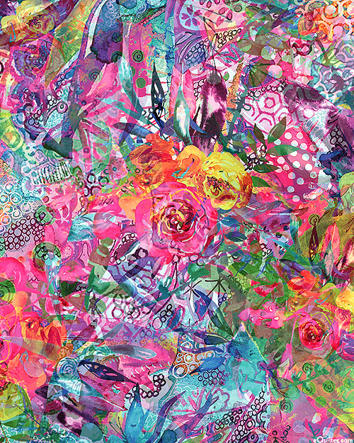 Gardenscape - Collage Bouquet - Multi