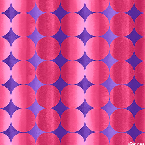 Joy Of Color - Circle Stripe - Berry Sorbet