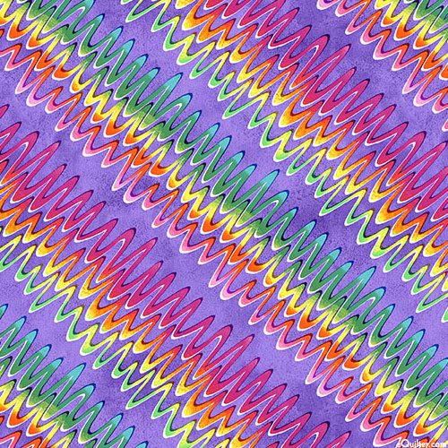 Joy Of Color - Wacky Waves - Hyacinth Purple