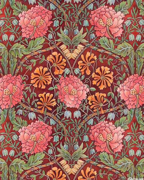 Sophisti-Cats - Floral Delights - Cinnamon Red - DIGITAL