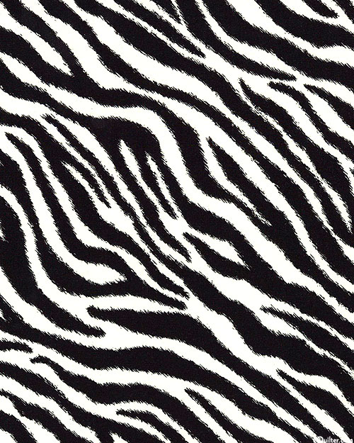 Skins - Bold Zebra Stripes - Black/White