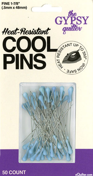 Heat Resistant Cool Pins - Blue