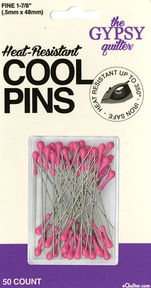 Heat Resistant Cool Pins - Pink