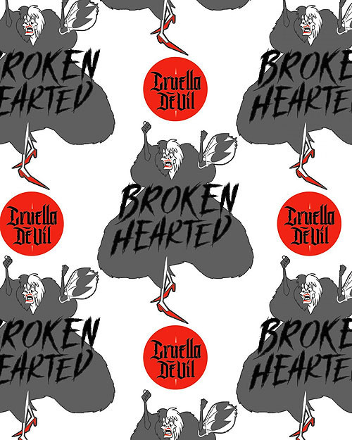 Disney Cruella - Broken Hearted - White