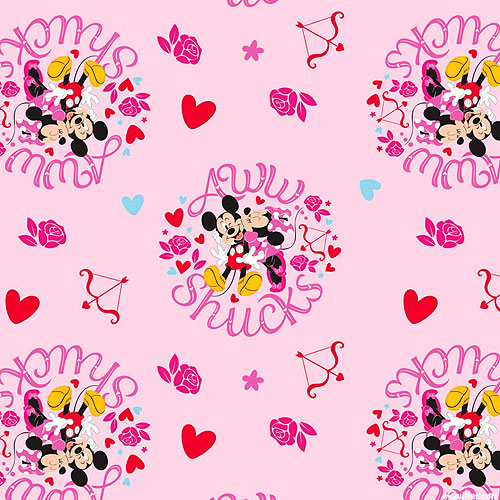 Mickey & Minnie - Aww Shucks - Candy Pink