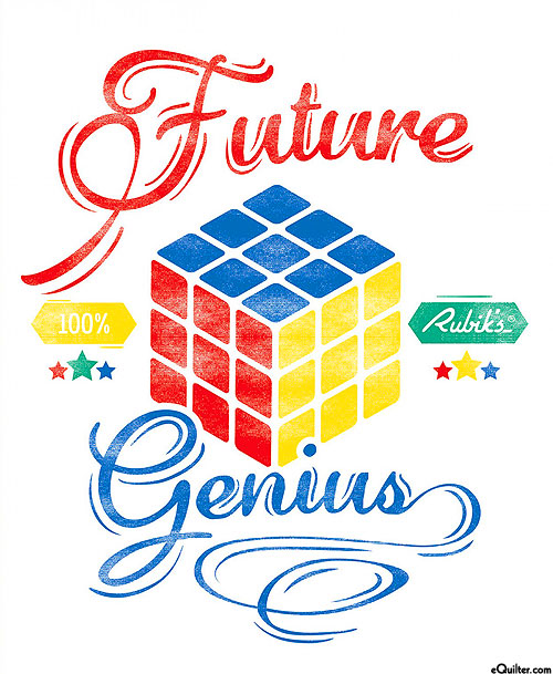 Rubik's 2 - Future Genius - White - 36" x 44" PANEL