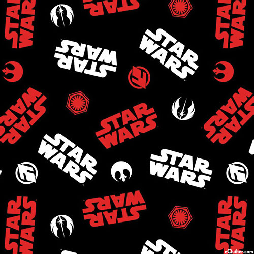 Star Wars - Rebel & Jedi Symbols - Black