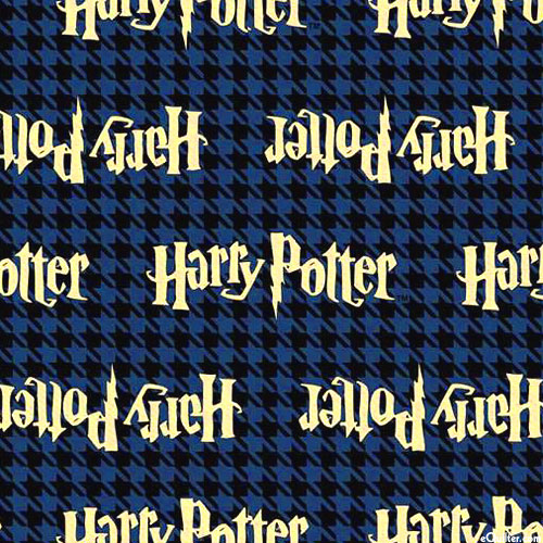 Harry Potter - Lightning Bolt Name - Navy Blue