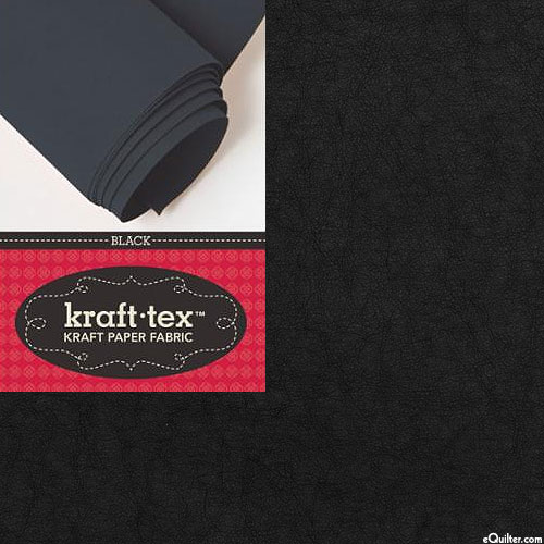 Kraft-Tex - Paper Fabric Roll - Black
