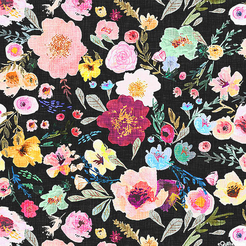 New Earth - Floral Haven - Black