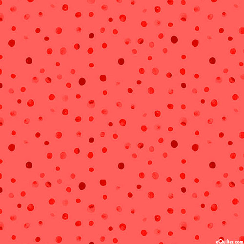 From The Heart - Lovely Dots - Watermelon Red