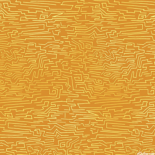Fiesta Horses - Mazed Lines - Ginger Gold