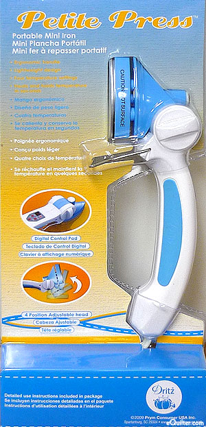 eQuilter Dritz Petite Press - Portable Mini Iron