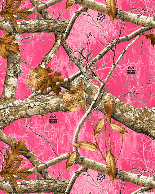 Real Tree Camouflage - Real Tree Edge - Raspberry Pink