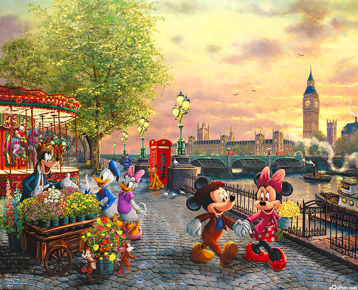 Disney Dreams 9 - In London - Multi - 35" x 44" PANEL
