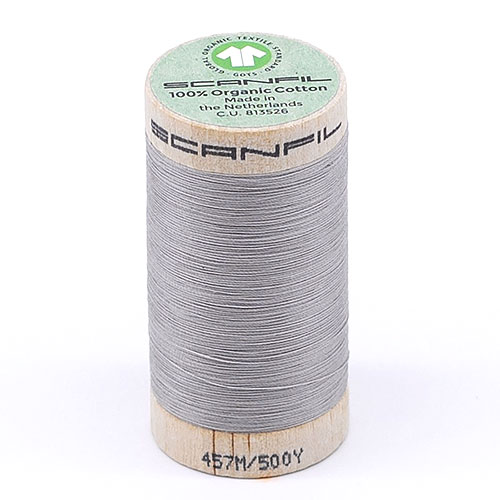 Scanfil - Organic Cotton Thread - Dove Gray