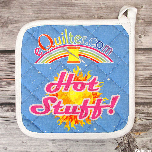 A Collectible eQuilter Hot Stuff Potholder