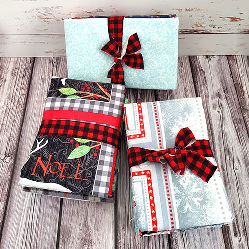 eQuilter’s Warehouse Scrap Pack – Holiday/Winter/Plaid FLANNEL