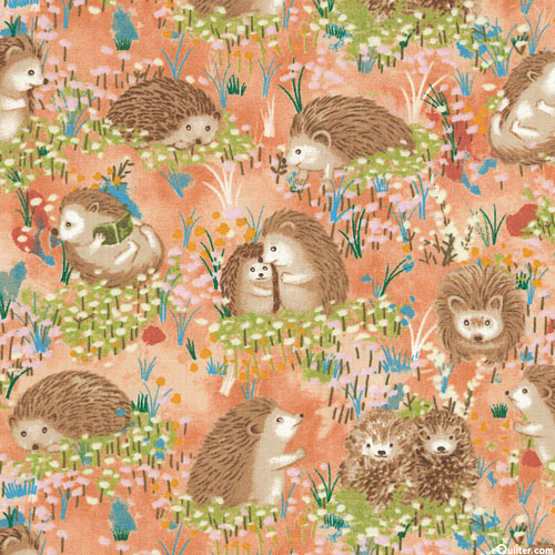 Hedgehog Village - Cuddle Buddies - Peach