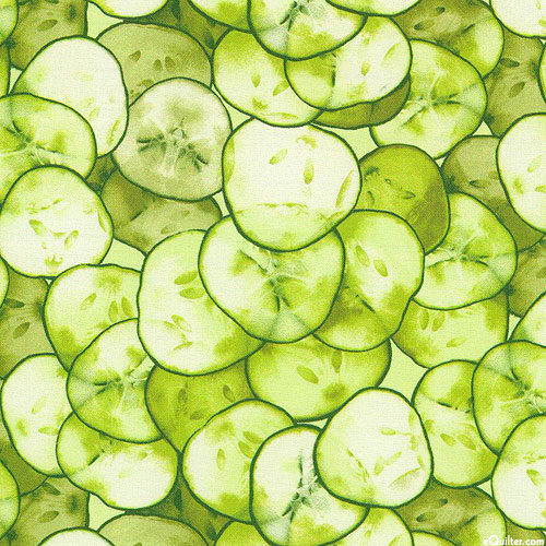 Market Medley - Thinly Sliced Cucumbers - Lt Green