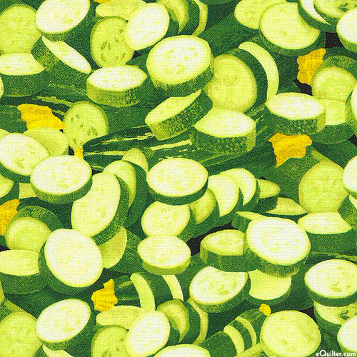 Market Medley - Fresh Zucchini Slices - Dk Green