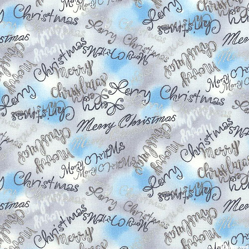 Blue Holidays - Seasons Greetings - Ash Gray/Silver