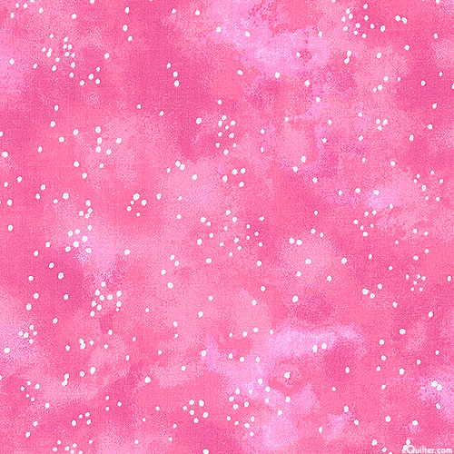 Scattered Dots - Raspberry Pink