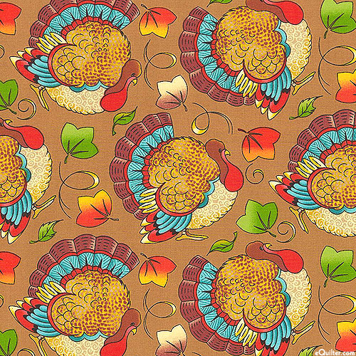 Turkeys - Thankful Birds - Nutmeg Brown