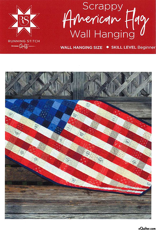 Scrappy American Flag - Pattern by Running Stitch Quilts