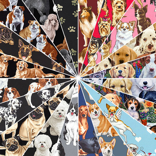 Ultimate Awesome Dog Show - Fat Quarter Packet