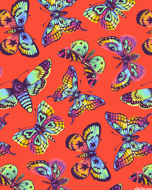 Daydreamer - Butterfly Kisses - Paprika Orange