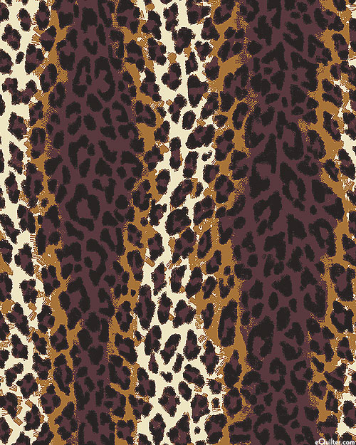 Vivacious - Spotted - Coffee Brown - 54" COTTON LAWN