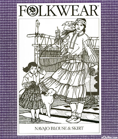 Navajo Blouse & Skirt - by Folkwear