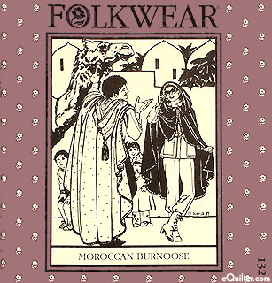Moroccan Burnoose CAPE Pattern - by Folkwear