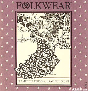 Flamenco Dress & Ruffled Skirt Pattern - by Folkwear