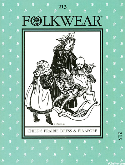 Child's Prairie Dress & Pinafore Pattern - by Folkwear
