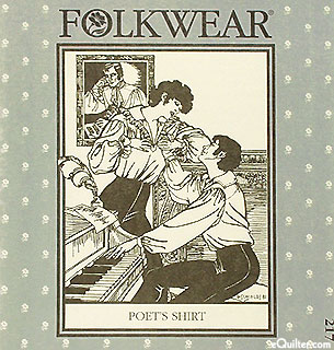 Poet's Shirt Pattern - by Folkwear