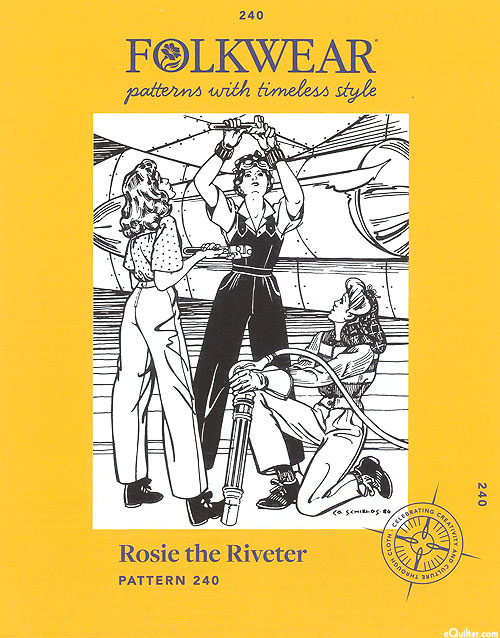 Rosie the Riveter Pattern by Folkwear