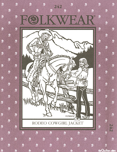 Rodeo Cowgirl Jacket Pattern - by Folkwear