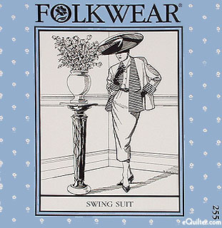 Swing Suit Pattern - by Folkwear