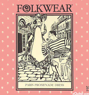 Paris Promenade Dress - by Folkwear