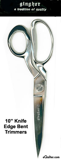 Gingher 10" Knife-edge Bent Trimmers