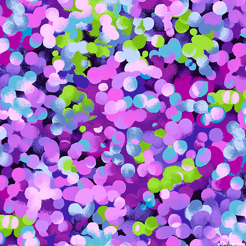 Kinetic Geometrics - Garden Lights - Lilac Purple