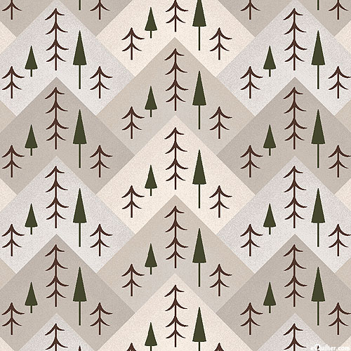 The Mountains Are Calling - Pine - Iron Gray - FLANNEL