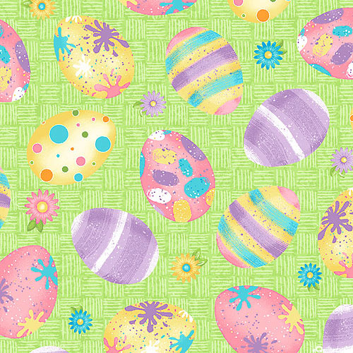 Hoppy Easter Gnomies - Egg Hunt - Lime Green