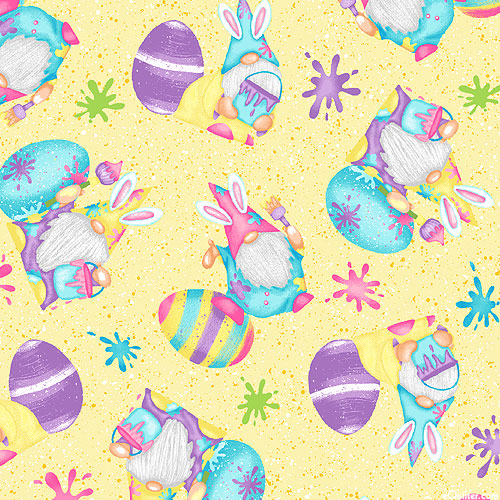 Hoppy Easter Gnomies - Egg Painters - Lemonade