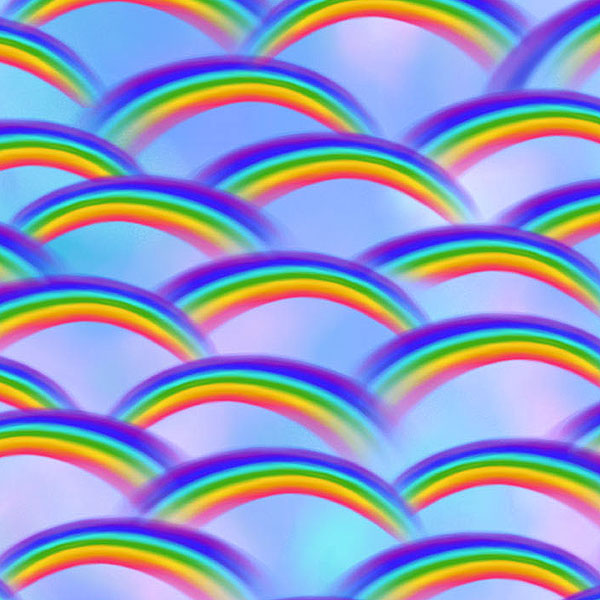 Unicorn Dreams - Rainbow Clouds - Rainbow Multi