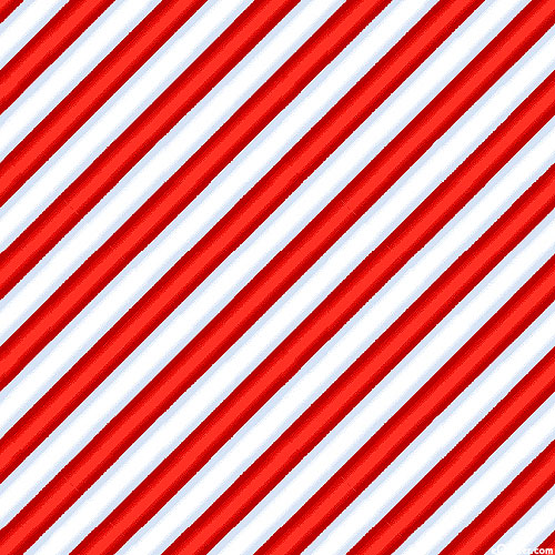 Timber Gnomies Tree Farm - North Pole Stripes - Flame Red