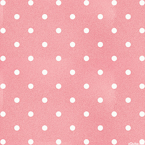 Tweets & Treats - Pastel Polka - Retro Pink